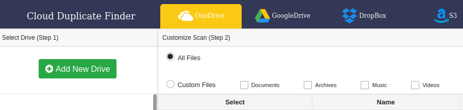 onedrive duplicate file finder